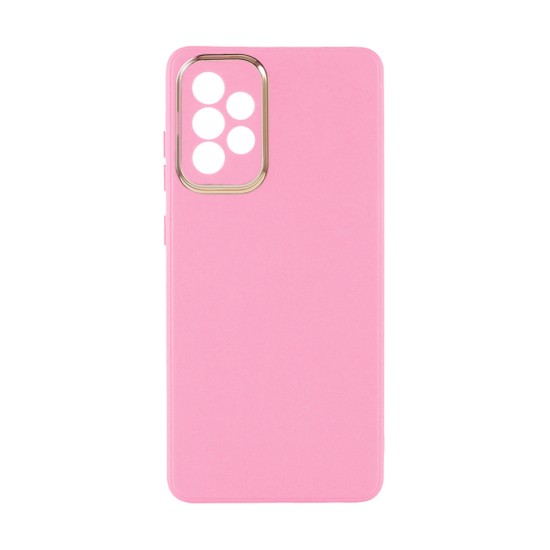 Capa de Silicone para Samsung Galaxy A52 5G Rosa